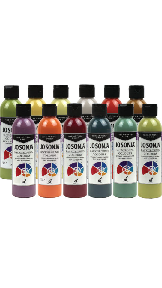 Jo Sonja Background Colours Autumn Hues Collection Chroma's Jo Sonja